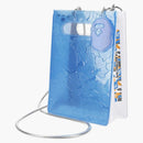 Bape x nana-nana A5 vertical bag blue Maebashi Store Exclusive