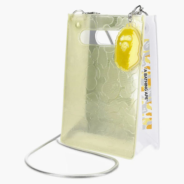 Bape x nana-nana a5 vertical bag yellow matsuyama store exclusive