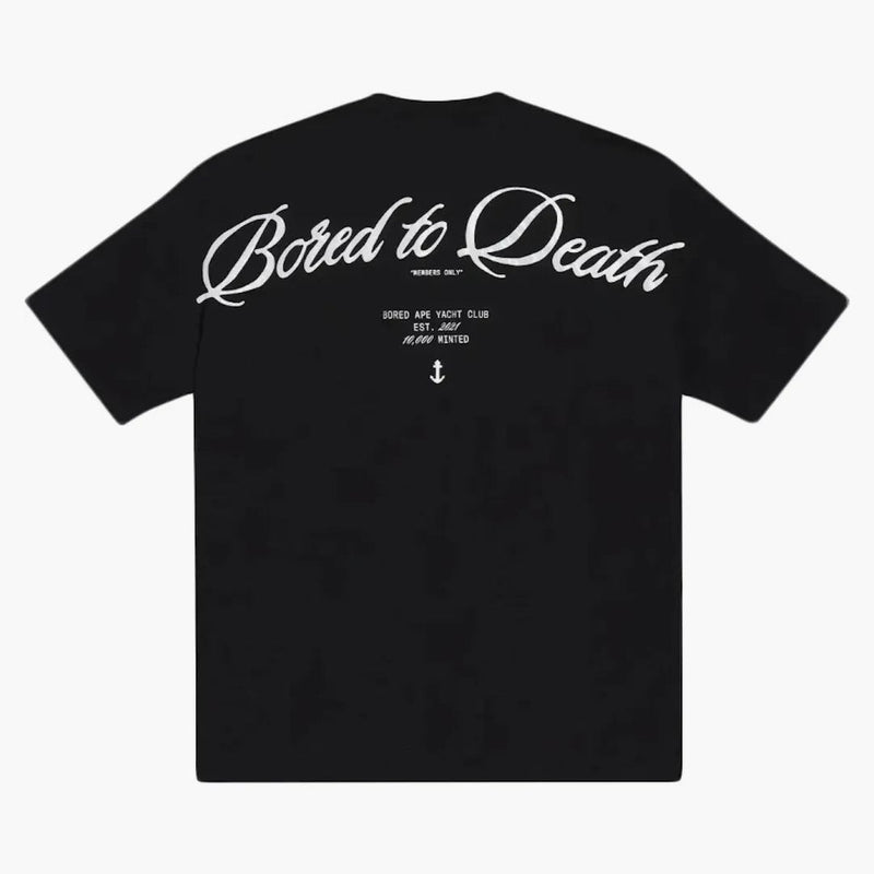 BayC Bored to Death T-Shirt Black