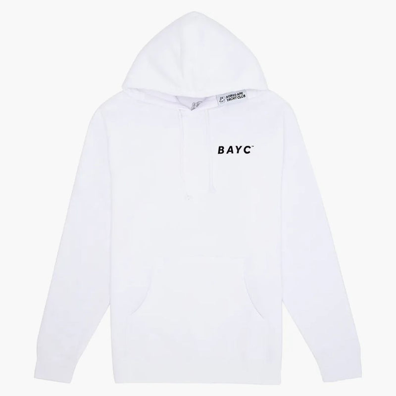 Bayc NFT NYC Pop Up Exclusive Hoodie White