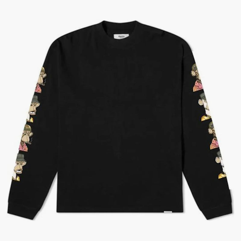 Bayc Snoop Dogg & Eminem L/S Camiseta Negra