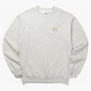 BTS x McDonald's CrewNeck mikina světle šedá