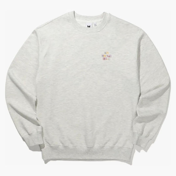 Bts X Mcdonald's Crewneck Sweatshirt Light Grey