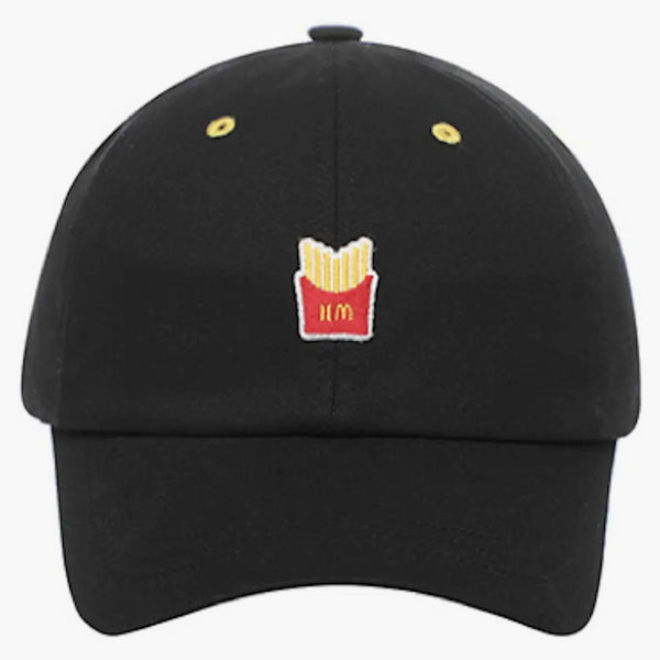 Bts X Mcdonald's Logo Cap Black