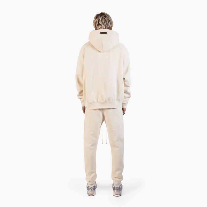 Fear of God Essentials Fleece Egg Shell - Set (Hoodie & Sweatpant)