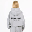Fear Of God Essentials Fleece Hoodie Light Heather Gray