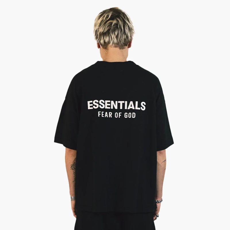 Fear Of God Essentials Classic Short Sleeve Tee Jet Black