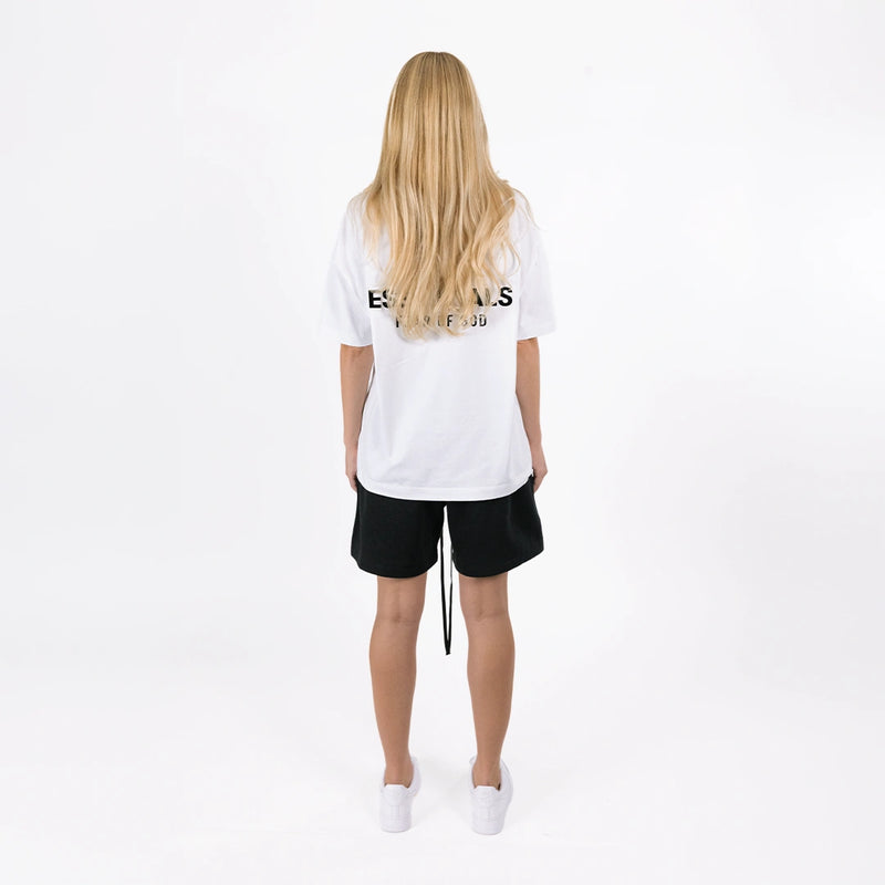 Fear Of God Essentials Classic Short Sleeve Tee Bright White