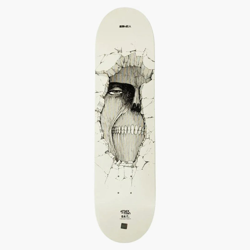 Bait X Attack On Titan Wall Skateboard Deck Glow