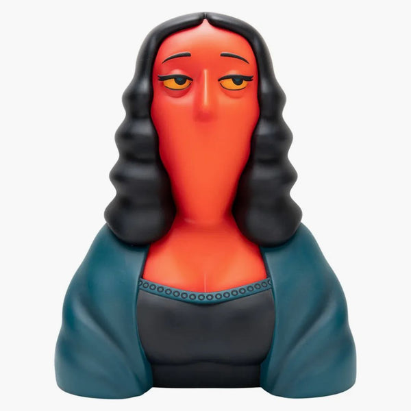 Bait X Louvre Xmambo Mona Lisa Red Face Statue Figure Red