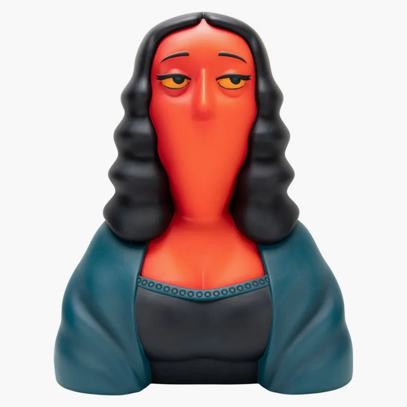 Bait X Louvre Xmambo Mona Lisa Red Face Statue Figure Red