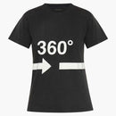 Balenciaga 360 degree arrow print t-shirt black/white