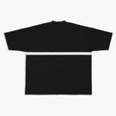 Balenciaga 360 Camiseta de gran tamaño tubular negro