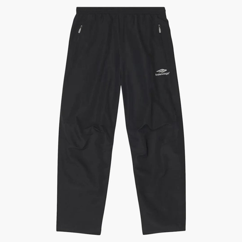 Balenciaga 3B sportovní ikona malá fit teplákového soupravy černé/šedé logo