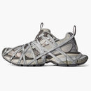 Balenciaga 3xl Extreme Lace Brown Gray Distress