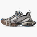 Balenciaga 3xl Trainer usurati grigio scuro