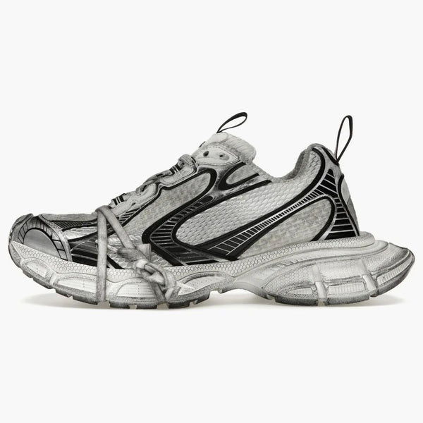 Balenciaga 3xl White Black Distress