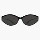 Balenciaga 90s Oval Sunglasses Black (745069T00071000)