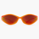 Balenciaga 90s Oval Sunglasses Fluo Orange (745069T0007559)