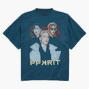 Balenciaga Ambassador Fanclub Series - PP Krit Oversized T -Shirt Dark Blue