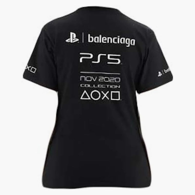 Balenciaga Balenciaga camiseta negra