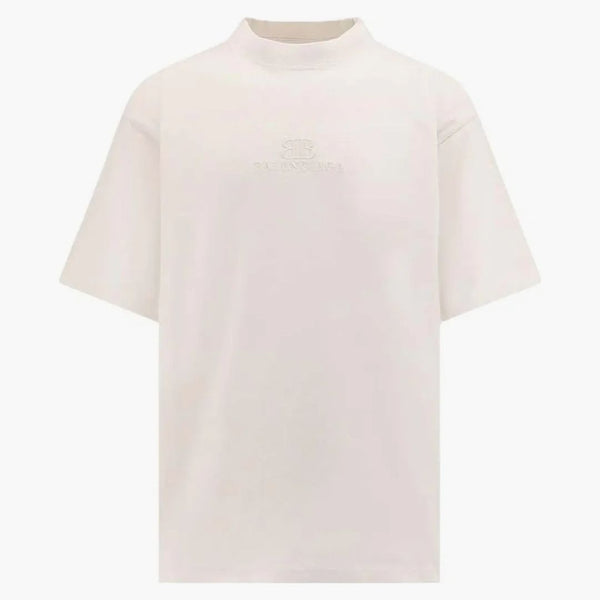 Balenciaga BB Camiseta vintage clásica ECRU/ECRU