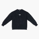 Balenciaga BB Embroidered Crewneck Sweater Navy
