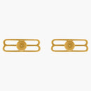 Balenciaga BB Icon Earrings Gold