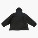 Balenciaga Bb Icon Kick Oversized Parka Black