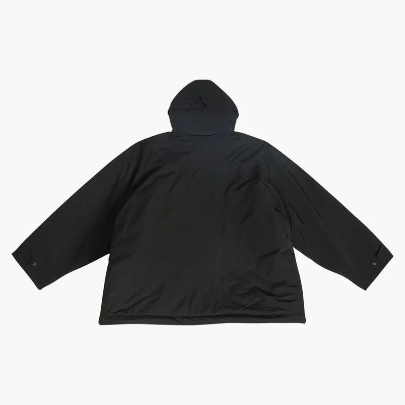 Balenciaga BB icon Kick Oversized Parka Black