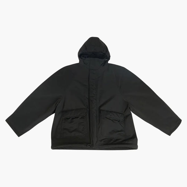 Balenciaga BB icon Kick Oversized Parka Black