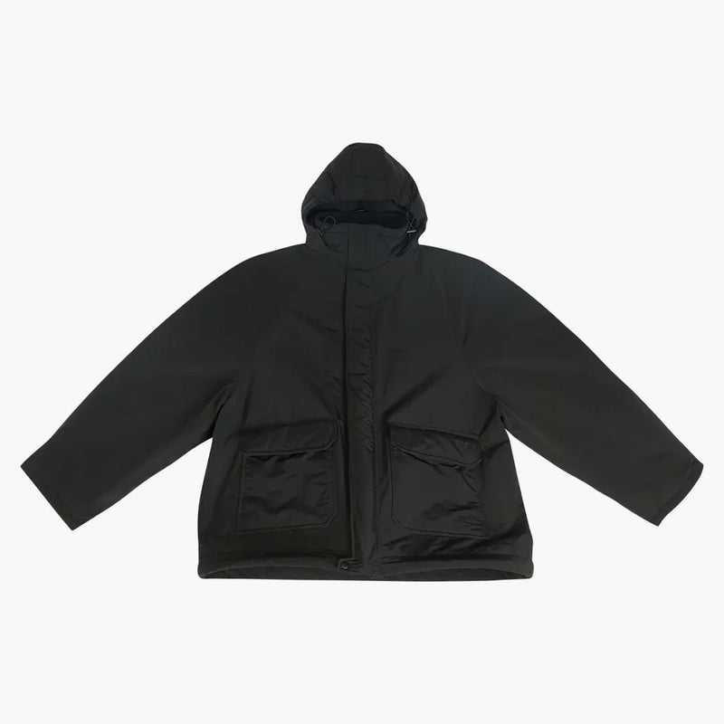 Balenciaga BB icon Kick Oversized Parka Black