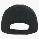 Balenciaga BB Laser Destroyed Velcro Tab Cap Black/White