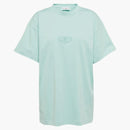 Balenciaga Bb Paris Icon Cotton T-shirt Aqua Green