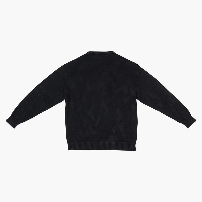 Balenciaga bb icona paris maglione grande maglione nero/bianco