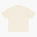 Balenciaga BB Icono Icon Medium Fit Camiseta Beige ligero/logotipo negro