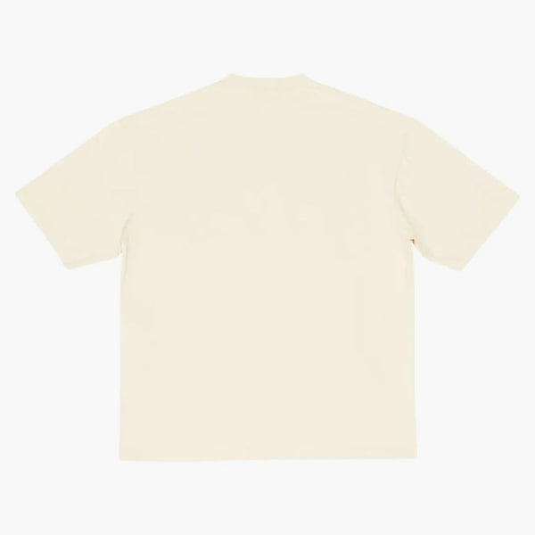 Balenciaga BB Icono Icon Medium Fit Camiseta Beige ligero/logotipo negro