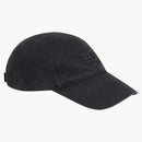 Balenciaga BB Paris Icon Velcro Strap Cap Black