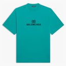 Balenciaga BB Pixel Boxy T-Shirt Blue