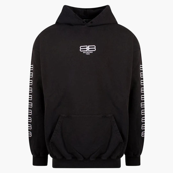 BALENCIAGA BB PIXEL BORDERY SUDSIRSHIRS NEGRO
