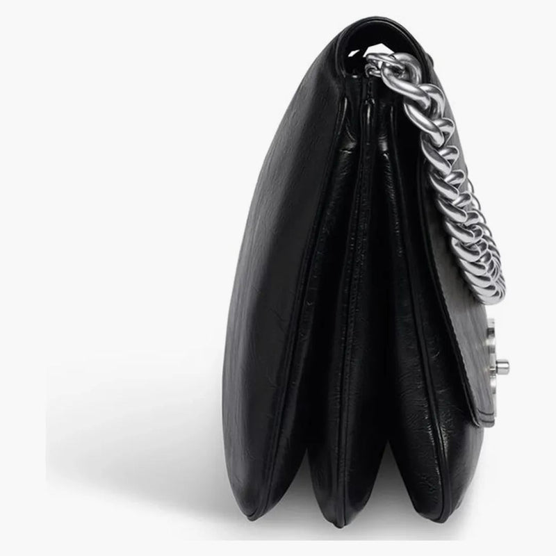 Balenciaga BB Soft Large Flap Bag Black