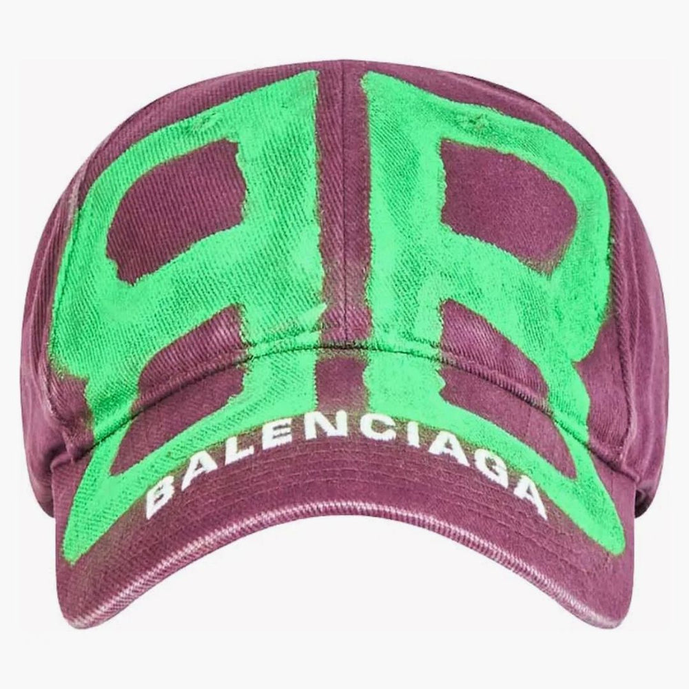 Balenciaga Cap Purple/Green - Buy at Hypeneedz