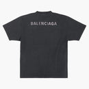 Balenciaga Back Large Fit T-Shirt Black