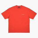 Balenciaga Back logo Fit regular camiseta vintage rojo/blanco