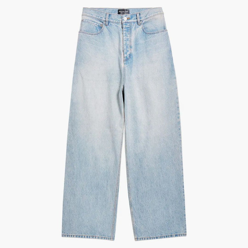Balenciaga pantalones holgados azul