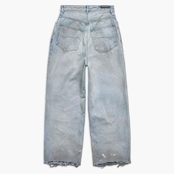 Balenciaga pantalones holgados en azul