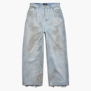 Balenciaga Baggy Trousers in Blue Blue