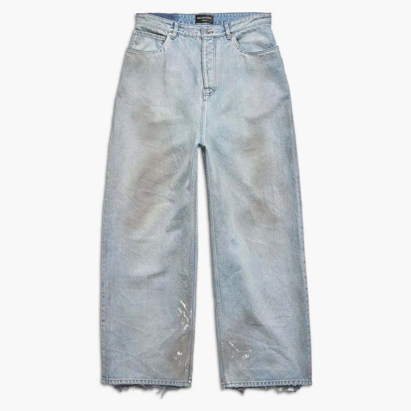 Balenciaga pantalones holgados en azul