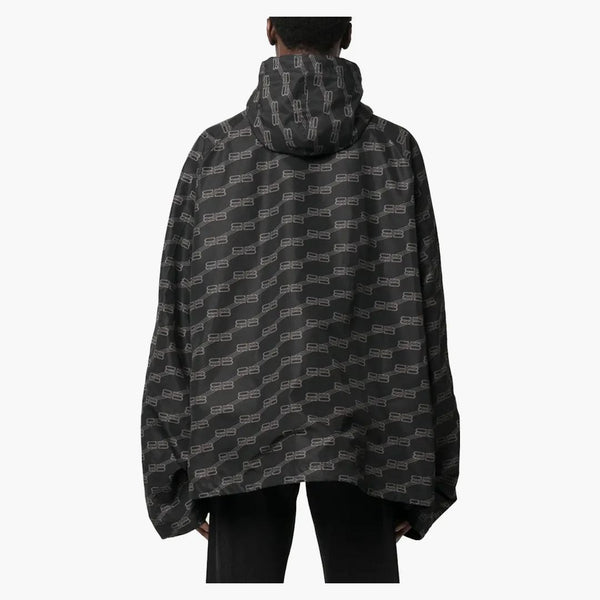 Balenciaga BB Monogram Lightweight Jacket Black