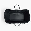 Balenciaga BEL AIR XL Carry All Bag Aged Silver Hardware Black